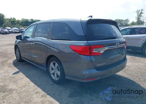 2020 Honda Odyssey Ex-L/Ex-L W/Navi Res из США, поврежденный, VIN 5FNRL6H75LB003615